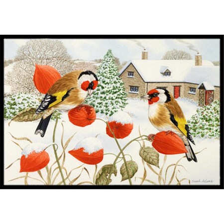 Carolines Treasures European Goldfinches Indoor or Outdoor Mat- 24 x 36 ASA2189JMAT